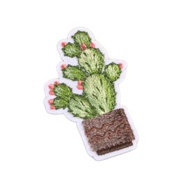 Ecusson thermocollant cactus cactus point ro 5,5cm x 3,5cm