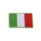 Ecusson thermocollant drapeaux brodés italie 3cm x 4,5cm