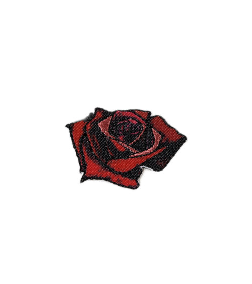 Ecusson thermocollant jardin rose 3cm x 3,5cm