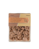 Lot de 30 boutons pression 100% plastique Camel 12mm