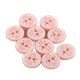 Bouton 2 trous fille 15mm Rose Layette