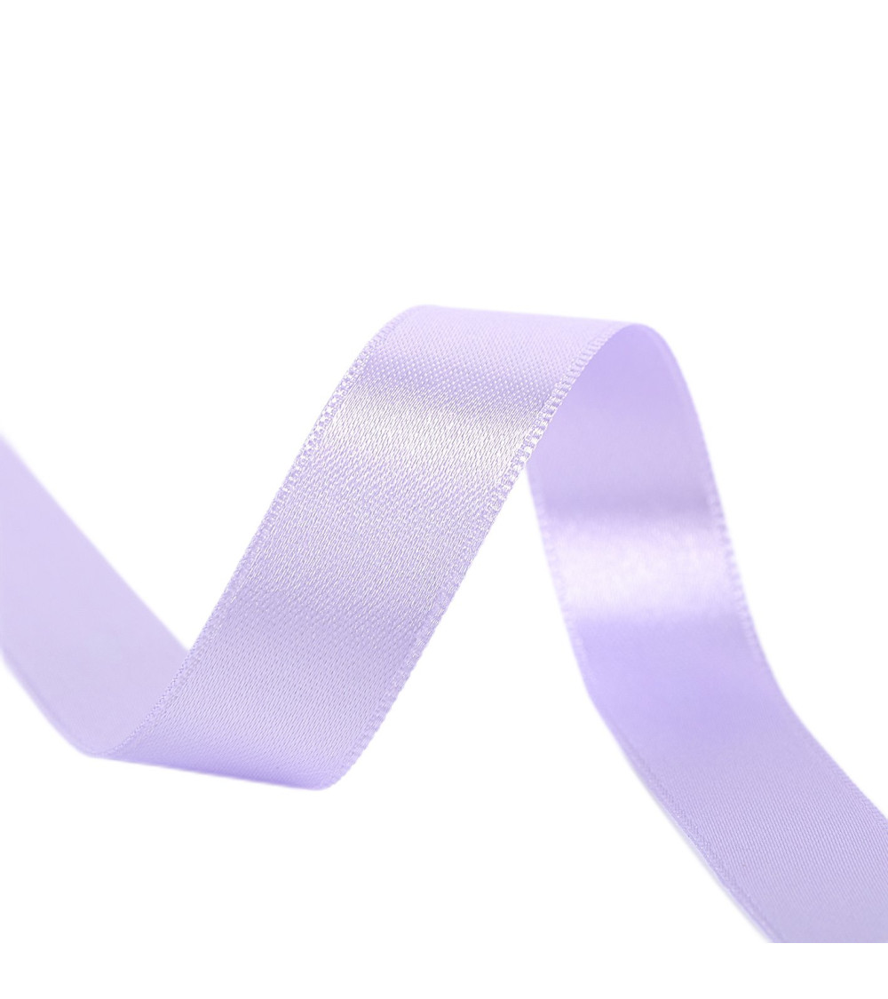 40m reel double-sided satin ribbon made in France parma