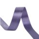 Bobine 40m ruban satin double face fabriqué en France gris violet