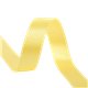 Bobine 40m ruban satin double face fabriqué en France jaune pâle