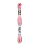 Matassa da 10 m DMC Tela per arazzo con filo ritorto opaco 100% cotone rosa 2776