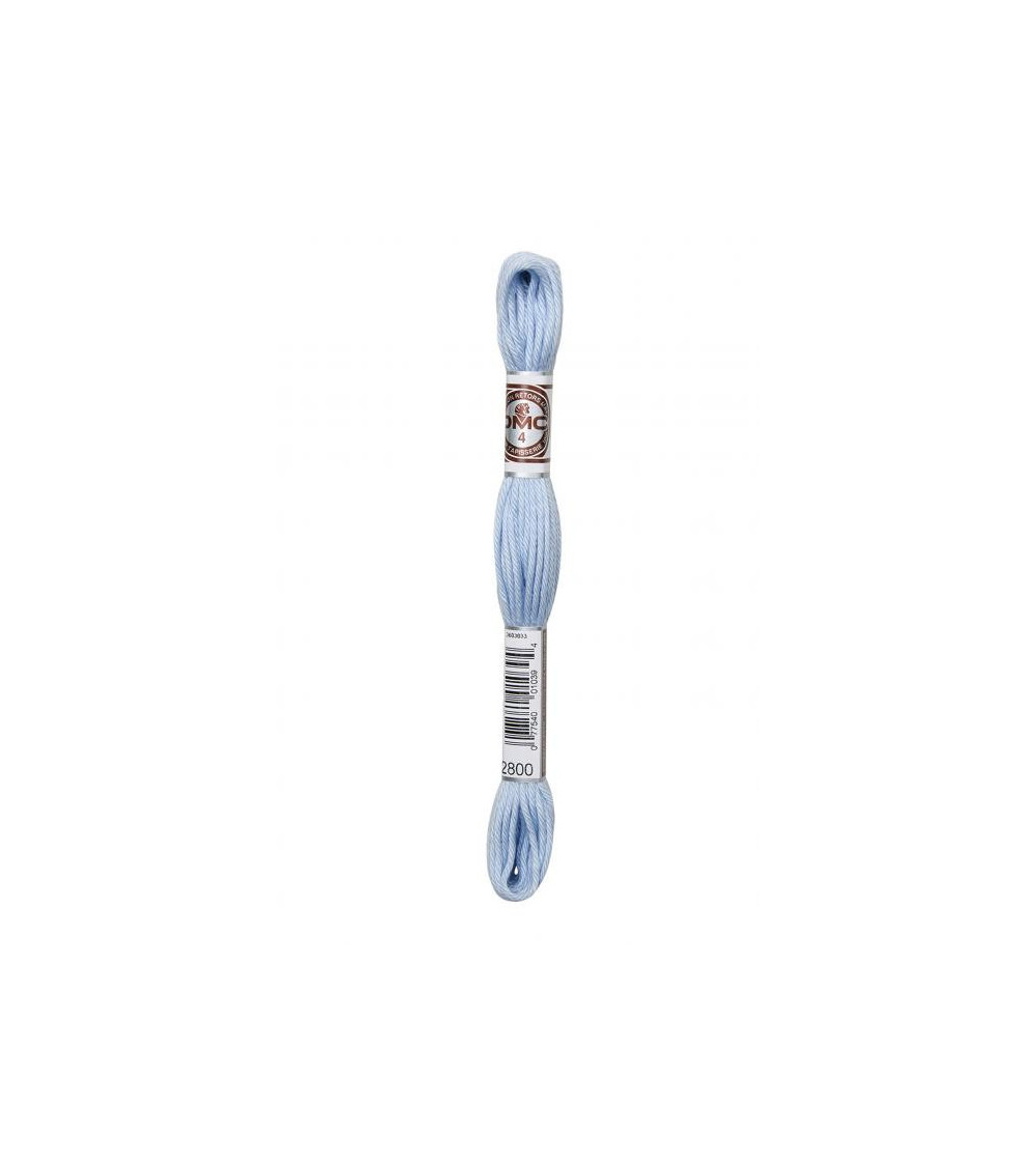 Madeja 10m DMC Mate hilo torcido lienzo tapiz 100% algodón azul bebe 2800