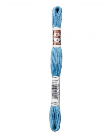 10m skein DMC Matte twisted thread tapestry canvas 100% cotton blue 2827