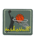 Lot de 3 écussons thermocollants Basketball