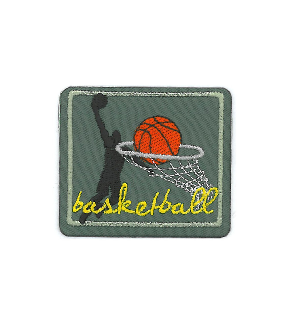 Set of 3 iron-on Basketball patches