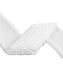 Bobine 5m fourrure acrylique blanc 5cm