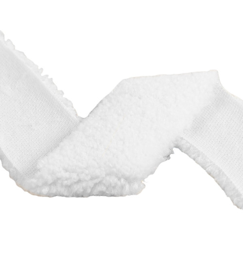 5m spool white acrylic fur 5mm