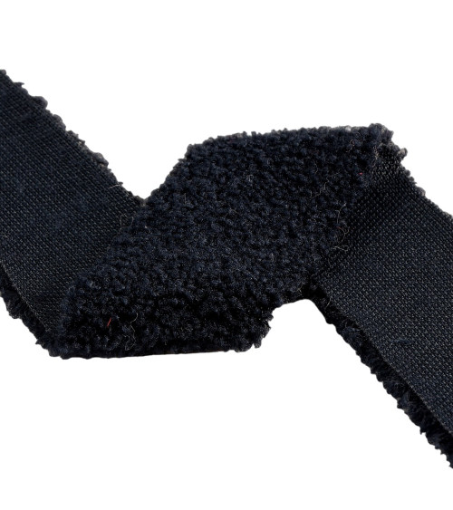 5m spool black acrylic fur 5mm