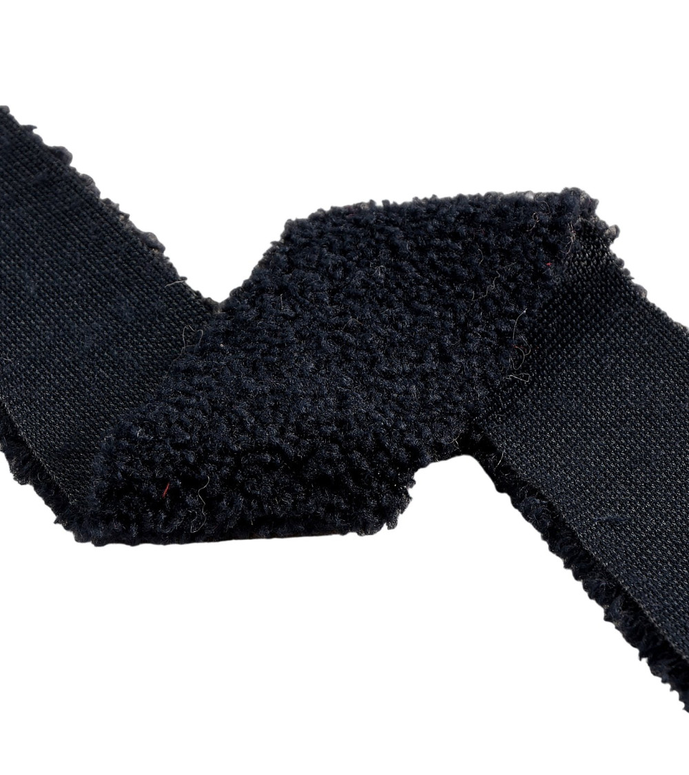 5m spool black acrylic fur 5mm