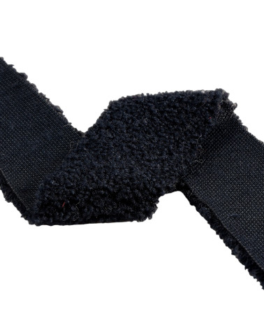 5m spool black acrylic fur 5mm