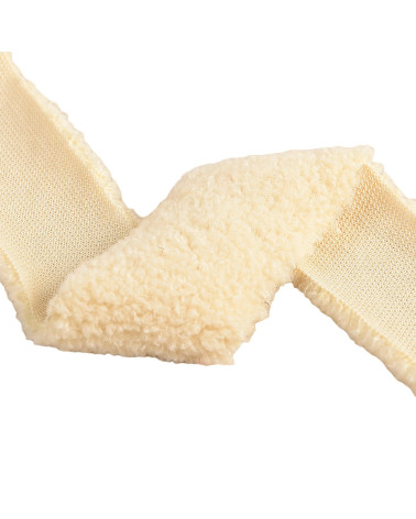 5m spool ecru acrylic fur 5mm