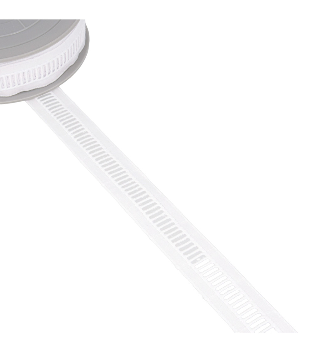 14.6m spool embroidery day scale white 25mm