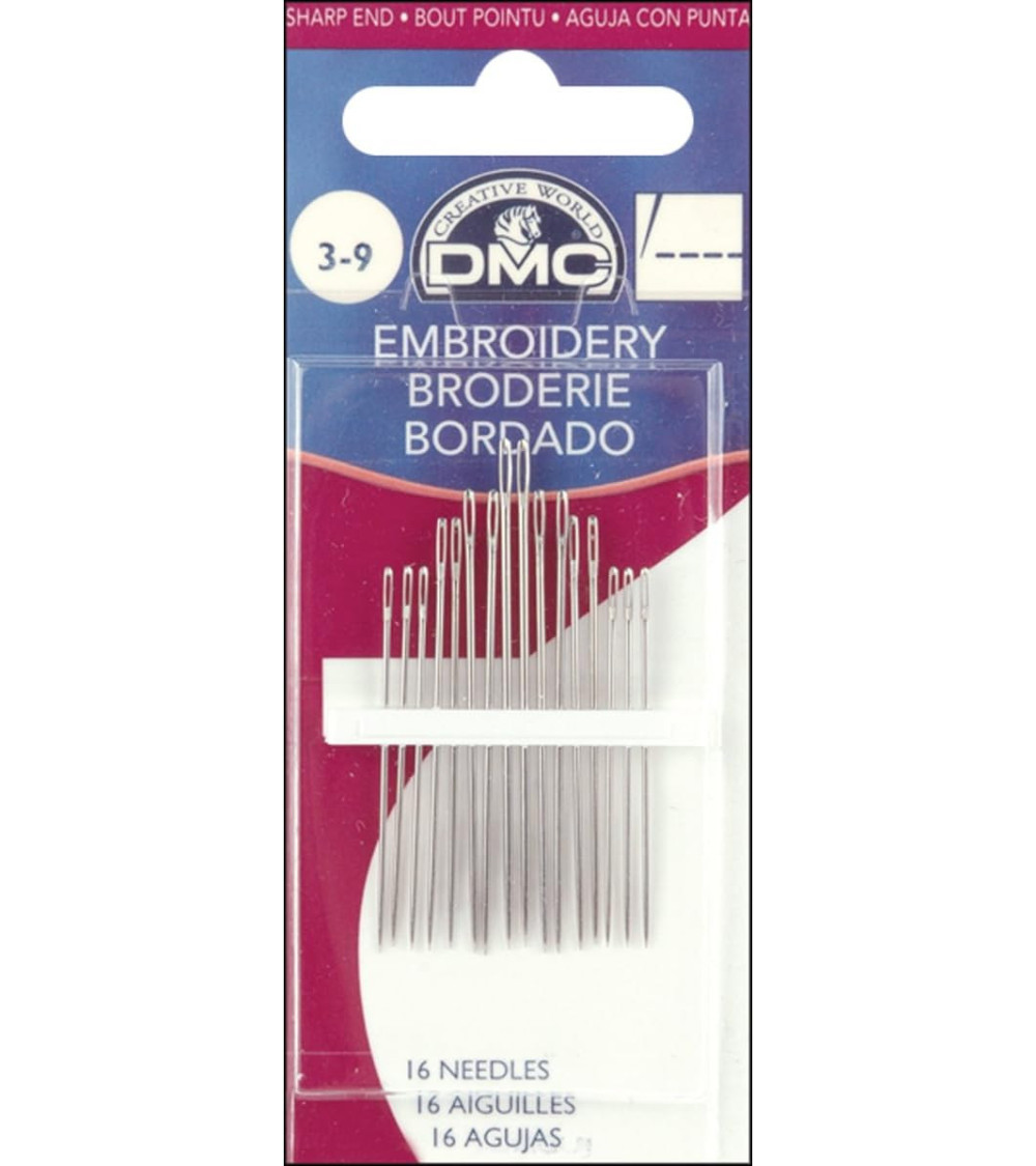DMC embroidery needles traditional embroidery