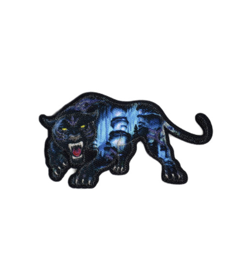 Set of 3 fantastic animal panther patches 7.3cm x 4cm