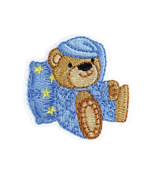 Set of 3 cute dodo bear patches 4cm x 4cm