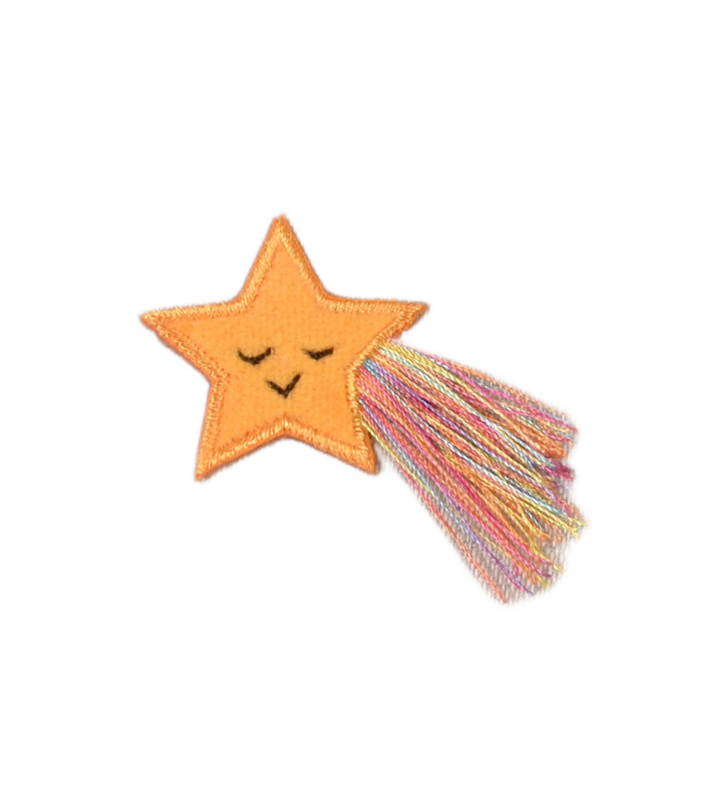 Fringed star weather patch 4.5cm x 3cm