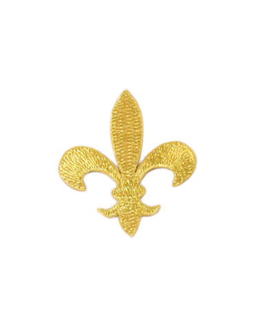 Stemma giglio d'oro 3,5 cm x 4 cm