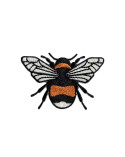 Ecusson abeille 5,5cm x 3,5cm