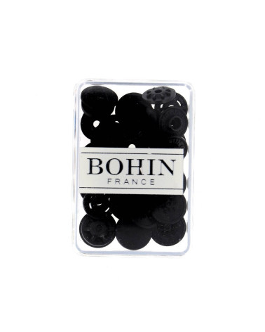 White Bohin snap fasteners without clip