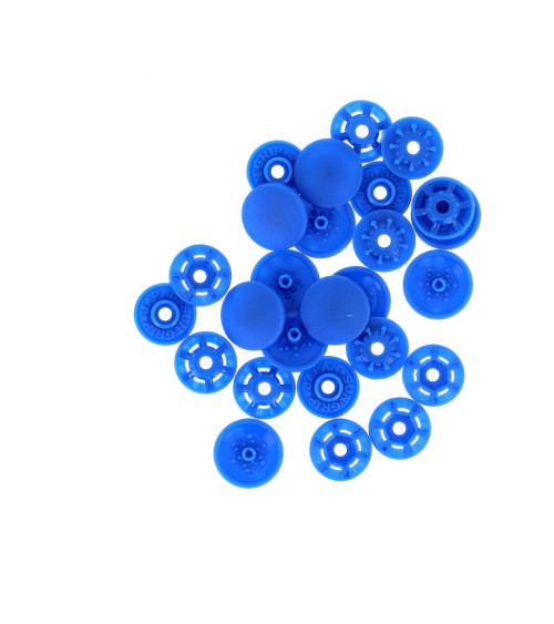 Bohin royal blue snap fasteners without clip