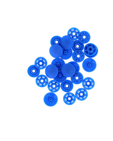 Bohin royal blue snap fasteners without clip