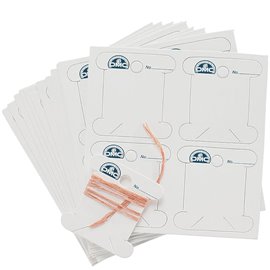 Lot de 56 de cartes en carton DMC pour fils broderie canevas
