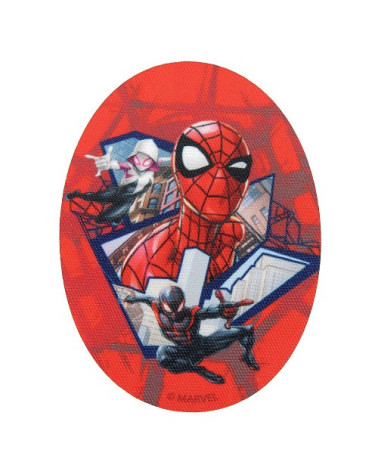 Spiderman printed badge 11cm x 8cm