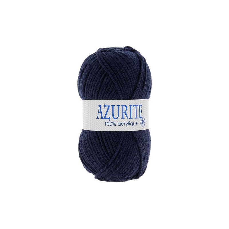 Lot de 10 pelotes de laine à tricoter Azurite 100% acrylique rouge