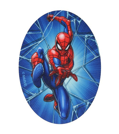 Spiderman printed badge 11cm x 8cm