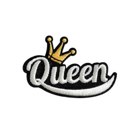 Ecusson queen queen 5cm x 3,2cm
