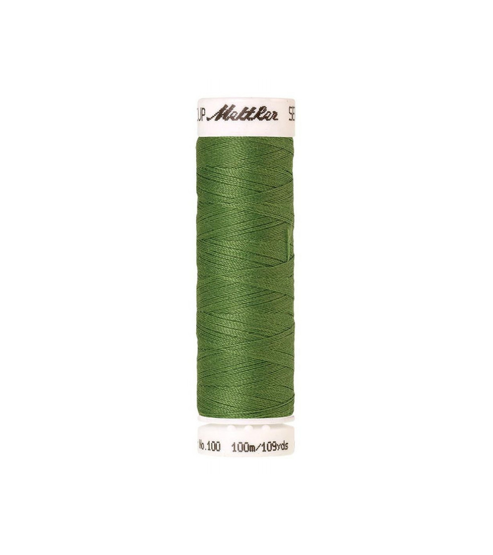 Fil à coudre polyester Mettler Amann 100m Seralon vert kaki Fil à coudre polyester Mettler Amann 100m Seralon vert kaki