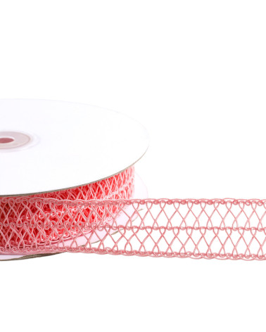 20m reel arabesque braid light pink arabesque braid 25mm