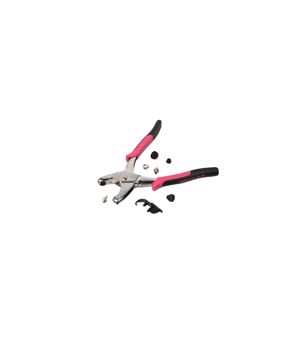 Pink and black multifunction pliers