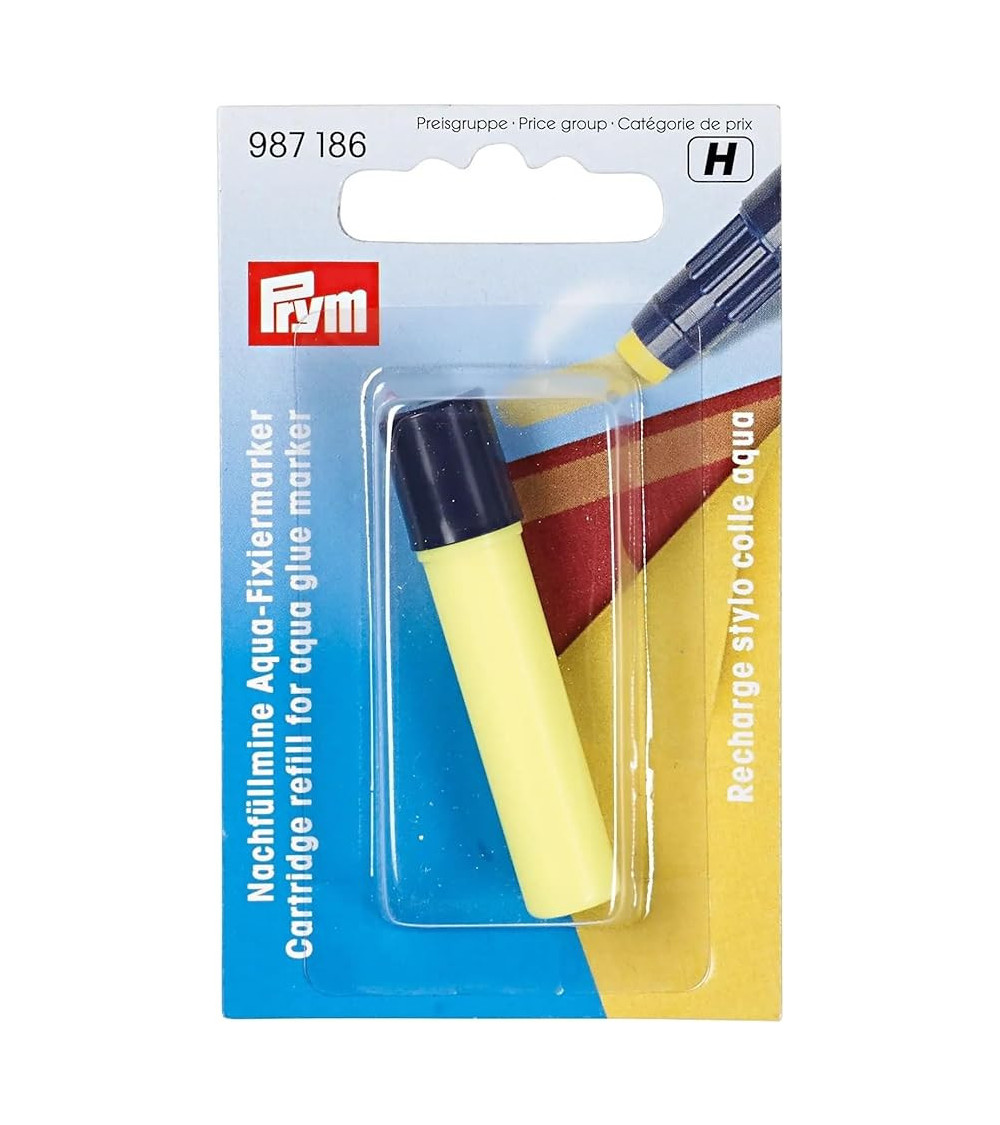 Prym cartouche recharge pour stylo aqua colle