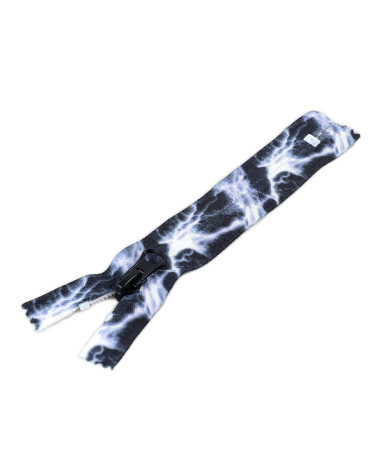 Non-separable zipper closure