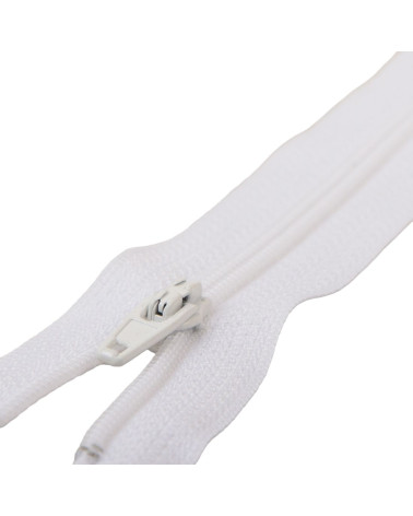 Fine Polyester Closure No. 2, white color