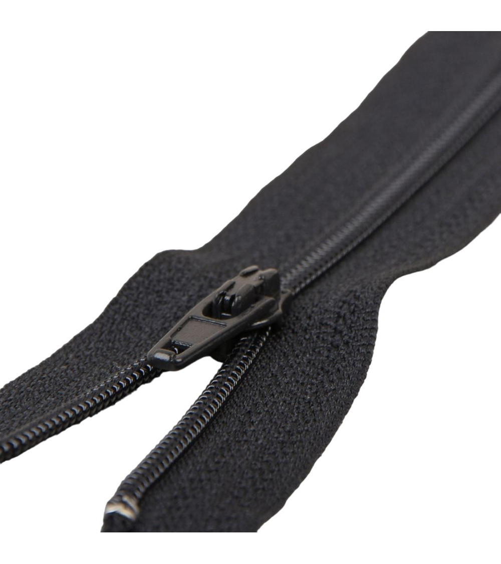 Fine zipper Polyester No. 2 dark navy