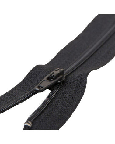 Fine zipper Polyester No. 2 dark navy