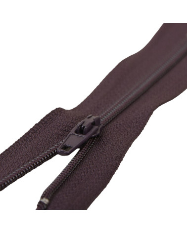 Feiner Reißverschluss Polyester Nr. 2 blaubeerviolett