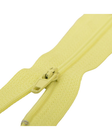 Fine zipper Polyester No. 2 Primrose Yellow