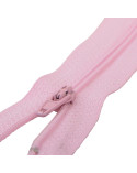 Fermeture fine Polyester N°2 rose