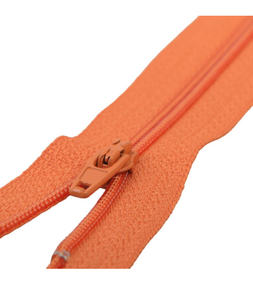 Fermeture fine Polyester N°2 orange