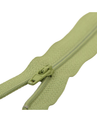 Fermeture fine Polyester N°2 vert saule