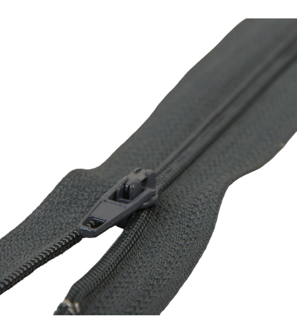 Fine closure Polyester N°2 anthracite gray