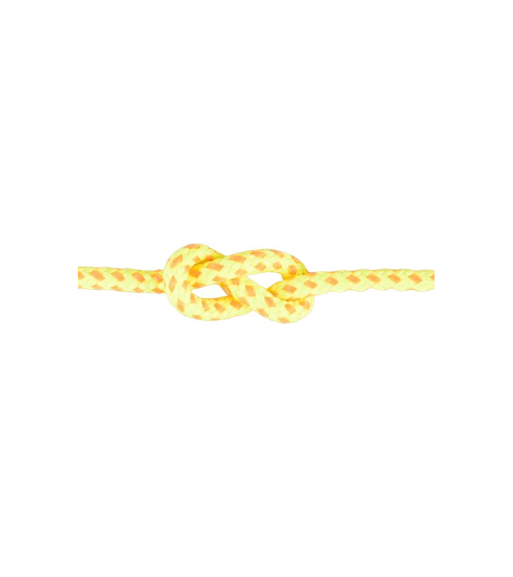 Bobine cordon fluo 25m jaune fluo 3mm