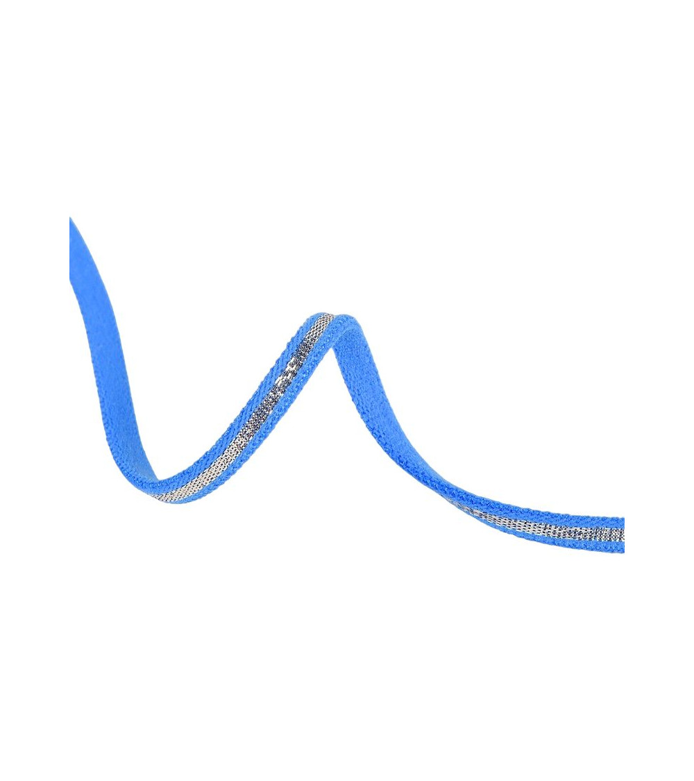 Spaghetti elastic spool 25m steel blue